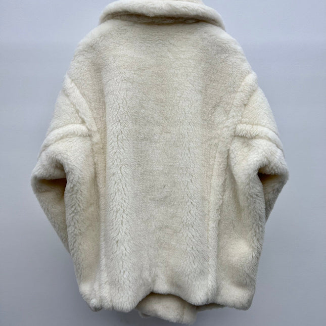 MAXMARA 25S CROPPED TEDDY JACKET STYLE 245