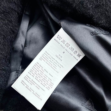 MAXMARA 25S CROPPED TEDDY JACKET STYLE 244