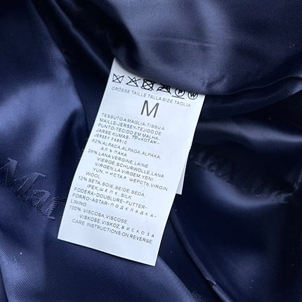 MAXMARA 25S LONG TEDDY COAT STYLE 268