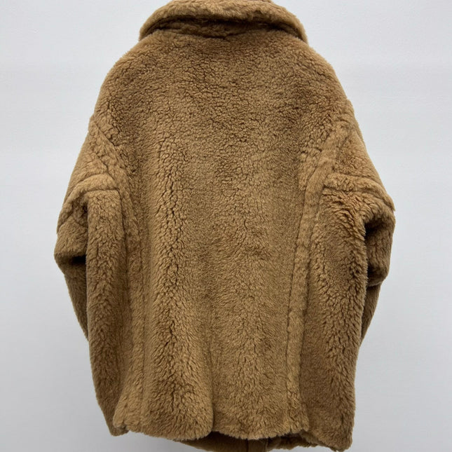 MAXMARA 25S CROPPED TEDDY JACKET STYLE 243