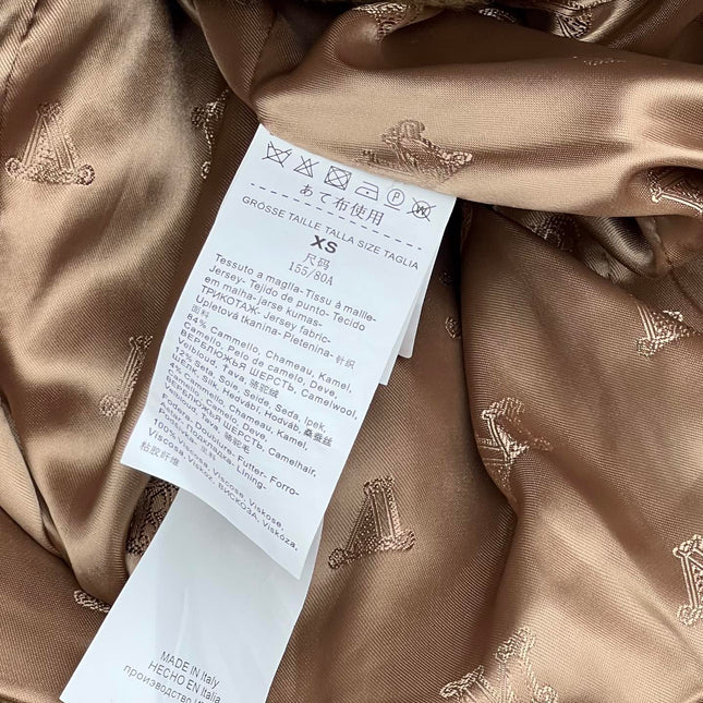 MAXMARA 25S CROPPED TEDDY JACKET STYLE 243