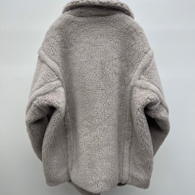 MAXMARA 25S CROPPED TEDDY JACKET STYLE 246