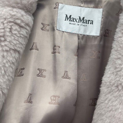 MAXMARA 25S CROPPED TEDDY JACKET STYLE 246
