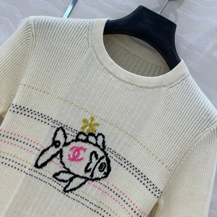 CC 25 T- shirt Ivory Wool