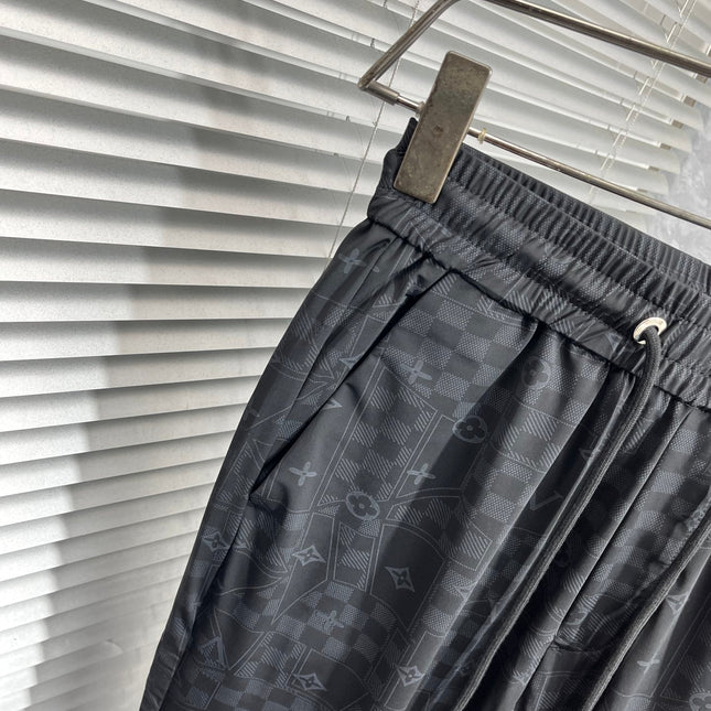 LV BLACK MONOGRAM TROUSERS 239491