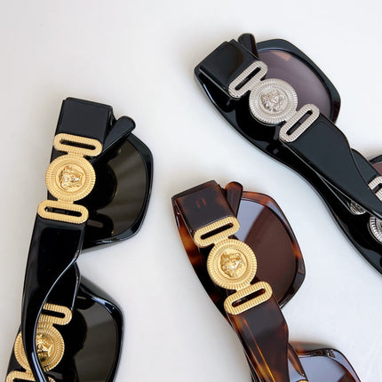MEDUSA BIGGIE SQUARE FRAME SUNGLASSES VE4479U IN ACETATE