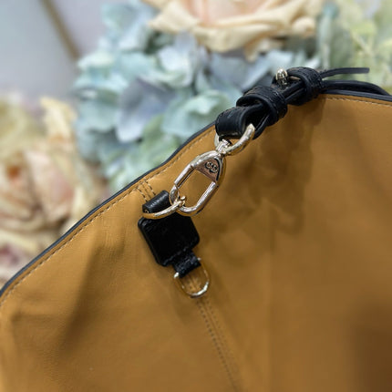 DIOR 26S TOUJOURS BAG 37 IN BLACK OSTRICH