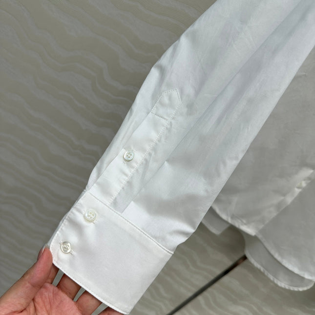 THE ROW CLASSIC WHITE COTTON SHIRT