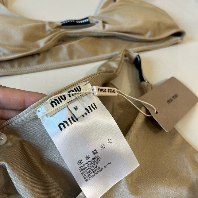 MIUMIU BIKINI 25S TWO PIECE IN 742649