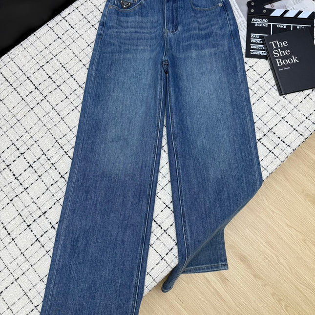 PRADA 26S TWO-POCKET STRAIGHT-LEG JEANS 587