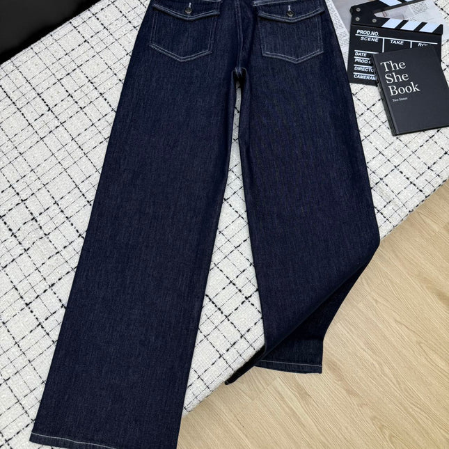 PRADA 26S TWO-POCKET STRAIGHT-LEG JEANS 588