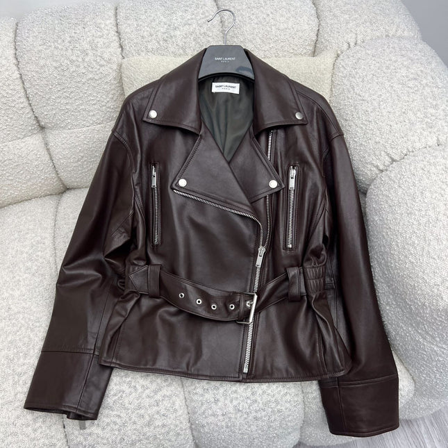 YSL 25S LEATHER JACKET STYLE 136