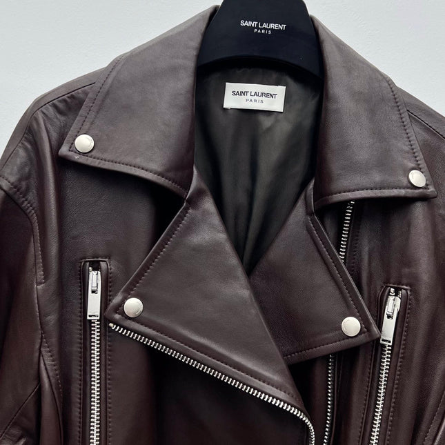 YSL 25S LEATHER JACKET STYLE 136
