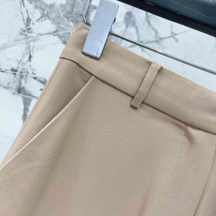 YSL 25S HIGH-WAISTED WIDE-LEG PANTS STYLE 176
