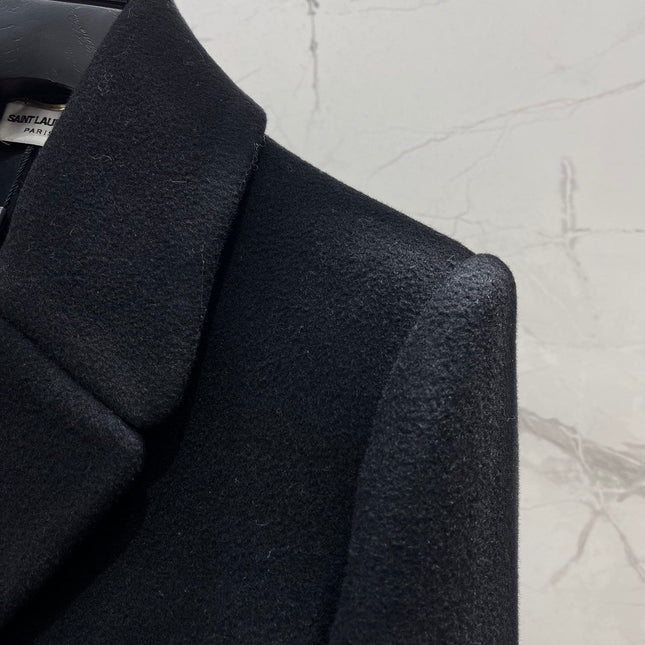 YSL 25S LONG CASHMERE COAT STYLE 33