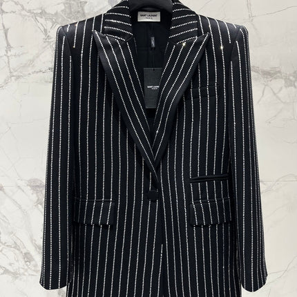 YSL 25S EMBELLISHED SUIT SET STYLE 213