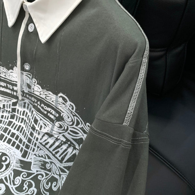 DIOR 25S LONG-SLEEVED POLO SHIRT STYLE 378