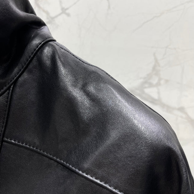 YSL 25S LEATHER JACKET STYLE 169