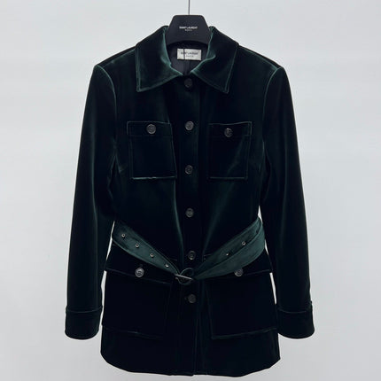 YSL 25S VELVET JACKET STYLE 147