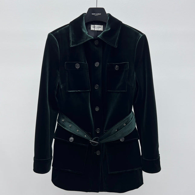 YSL 25S VELVET JACKET STYLE 147