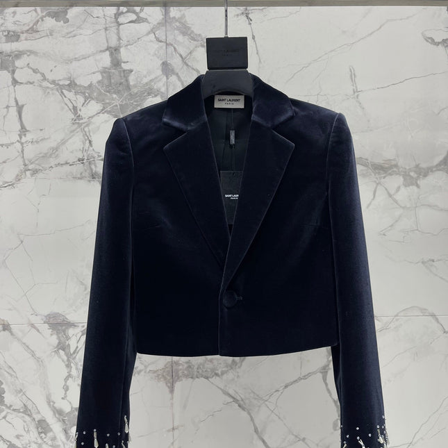 YSL 25S VELVET OUTFIT SET STYLE 139