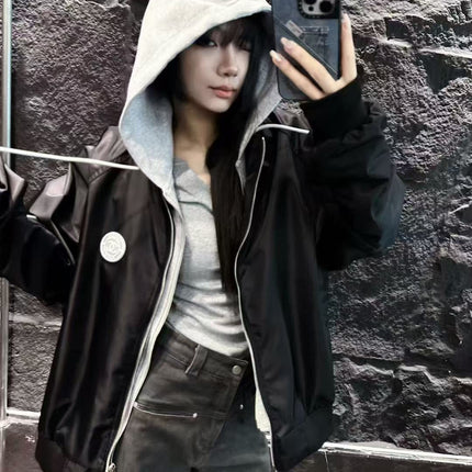 CHANEL 25S HOODED ZIP JACKET 381