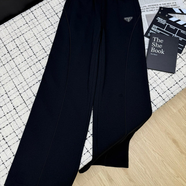 PRADA 26S WIDE-LEG PANTS 609