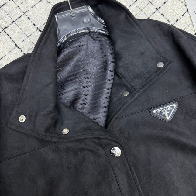 PRADA 25S STAND-COLLAR JACKET 369