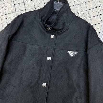 PRADA 25S STAND-COLLAR JACKET 369