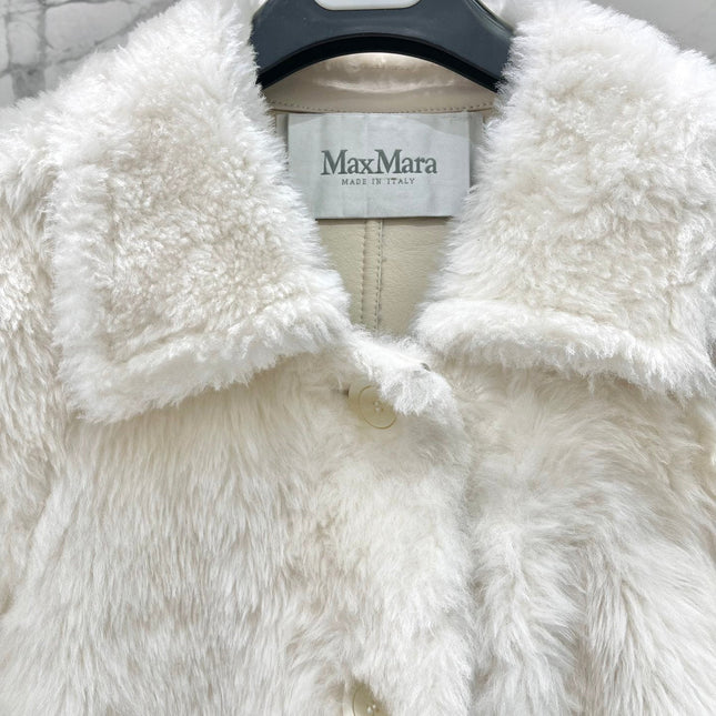 MAX MARA 25S SHEARLING COAT 212