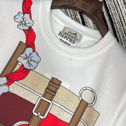 HERMES 25S CREW NECK T-SHIRT 459