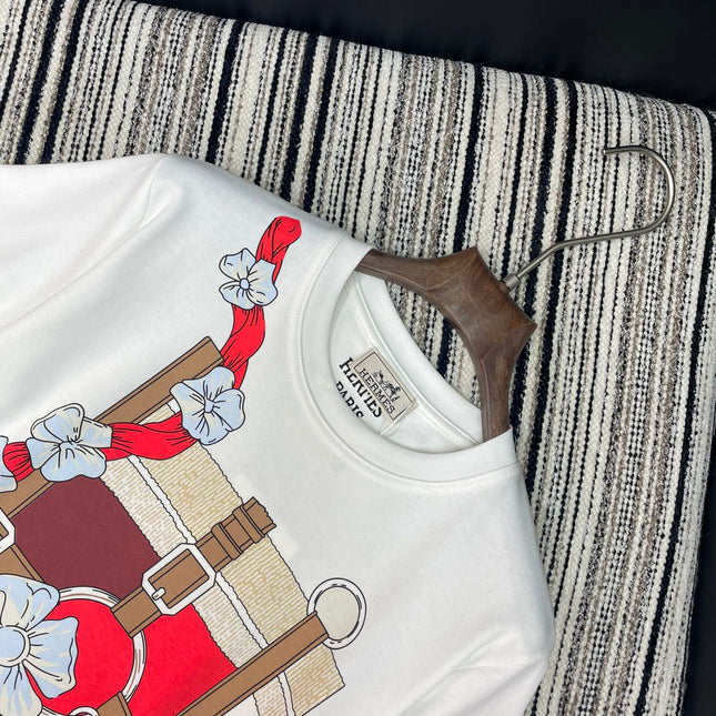 HERMES 25S CREW NECK T-SHIRT 459