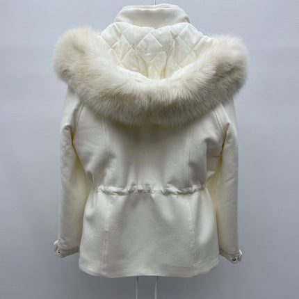 LP 26S FUR-COLLAR KNIT JACKET 472