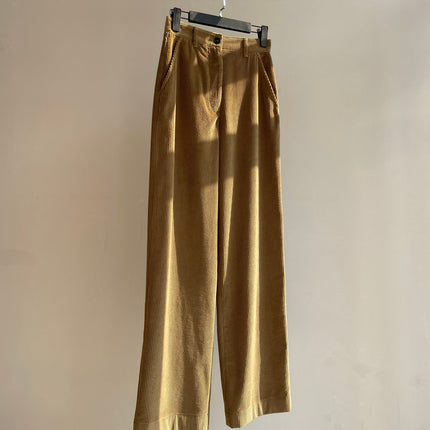 MIUMIU WIDE-LEG PANTS STYLE 671