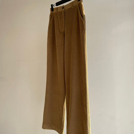 MIUMIU WIDE-LEG PANTS STYLE 671