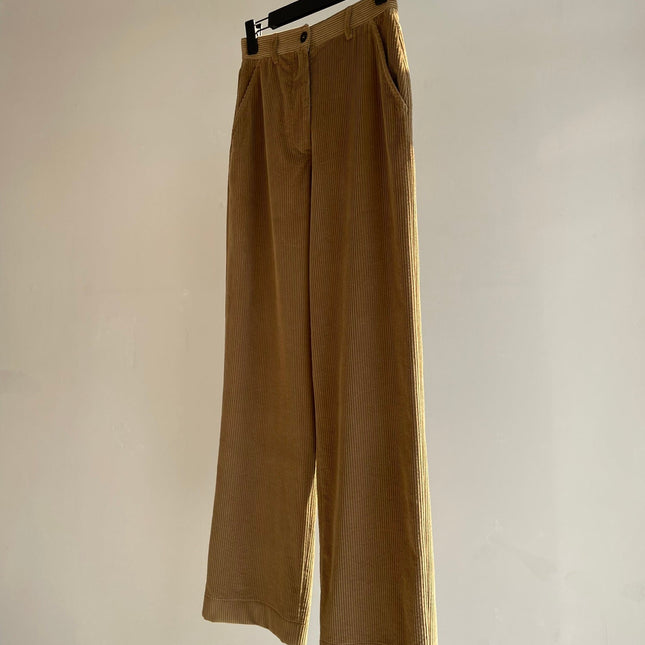 MIUMIU WIDE-LEG PANTS STYLE 671