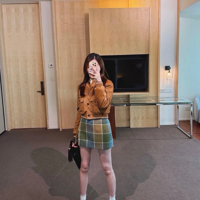 MIUMIU SLIT MINI SKIRT STYLE 773