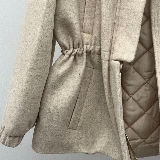 LP 26S FUR-COLLAR KNIT JACKET 471