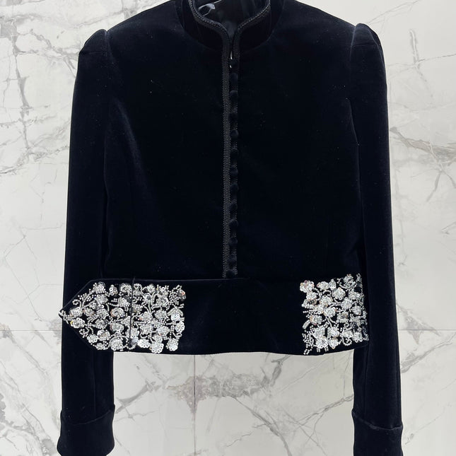 CHANEL 26S VELVET JACKET 727