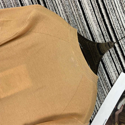 CHANEL 26S SHORT-SLEEVE KNIT TOP 896