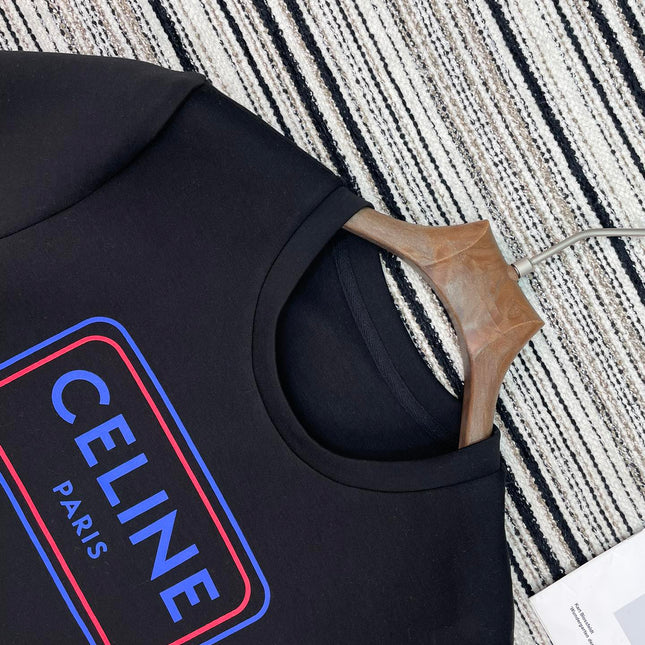 CELINE 26S SHORT SLEEVE TOP AND SHORTS SET 121