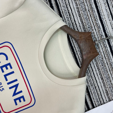 CELINE 26S SHORT SLEEVE TOP AND SHORTS SET 122