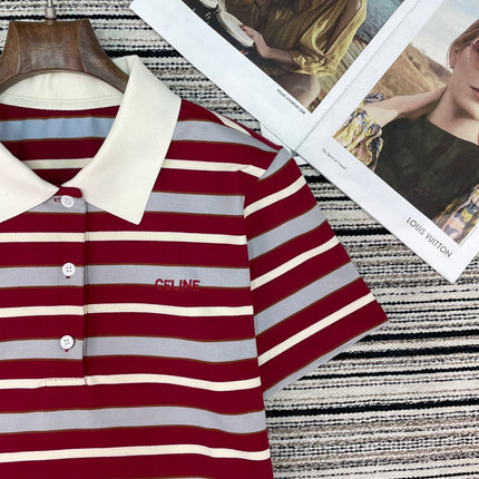 CELINE 26S SHORT SLEEVE POLO SHIRT 155