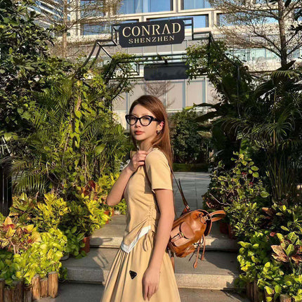 PRADA 26S TOP AND SKIRT SET STYLE 834