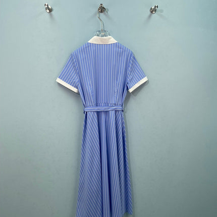 CELINE 26S STRIPED SHIRT DRESS 475