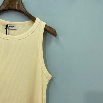 CELINE 26S SLEEVELESS KNIT TOP 388