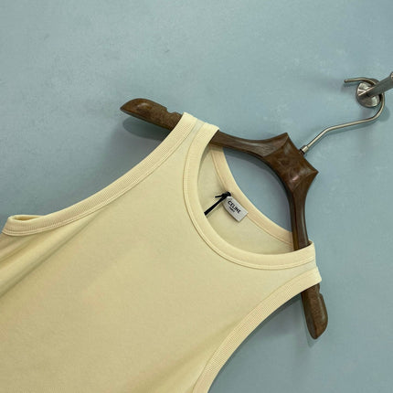 CELINE 26S SLEEVELESS KNIT TOP 388