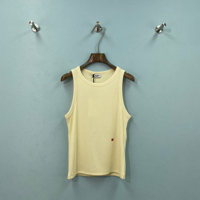 CELINE 26S SLEEVELESS KNIT TOP 388