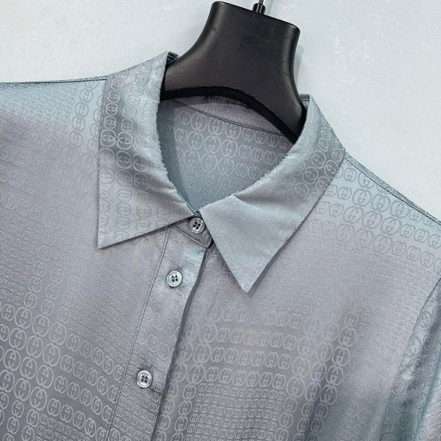 GUCCI 26S SHORT-SLEEVE SHIRT DRESS 459