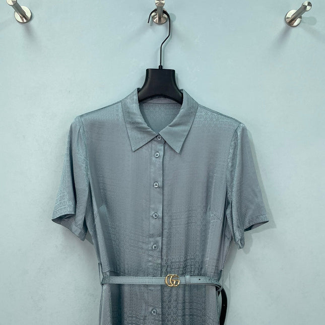 GUCCI 26S SHORT-SLEEVE SHIRT DRESS 459